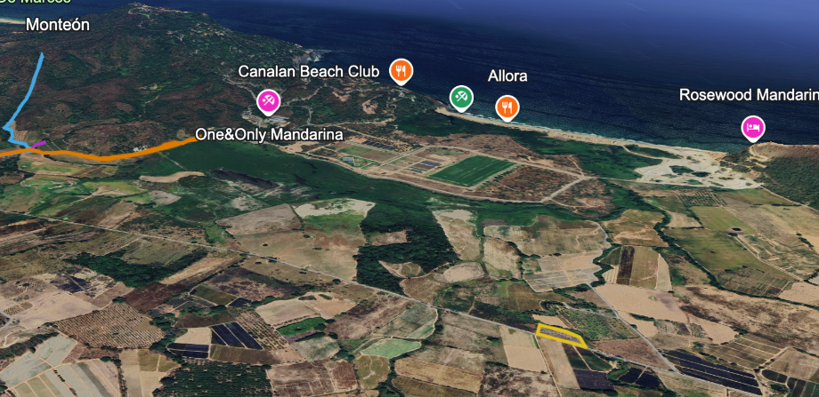 Imagen de terreno en venta en monteón, compostela, nayarit