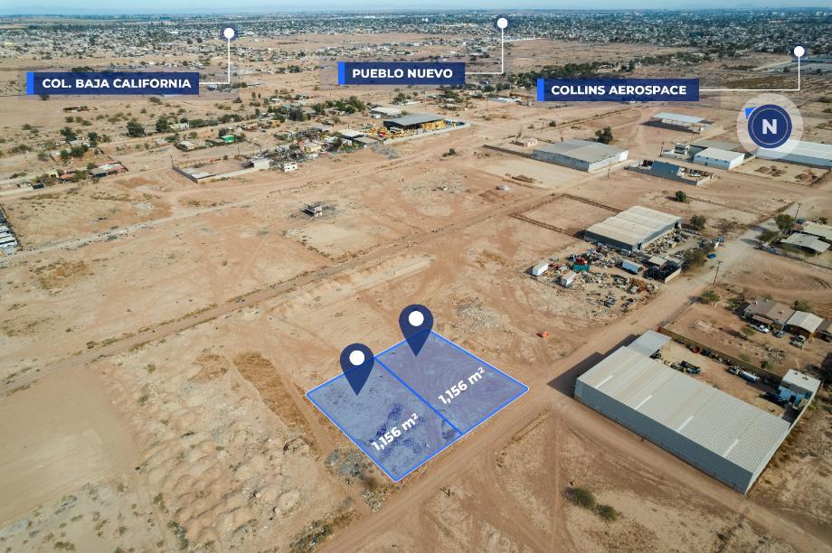 Imagen de terreno en venta en huertas de la progreso, mexicali, baja california