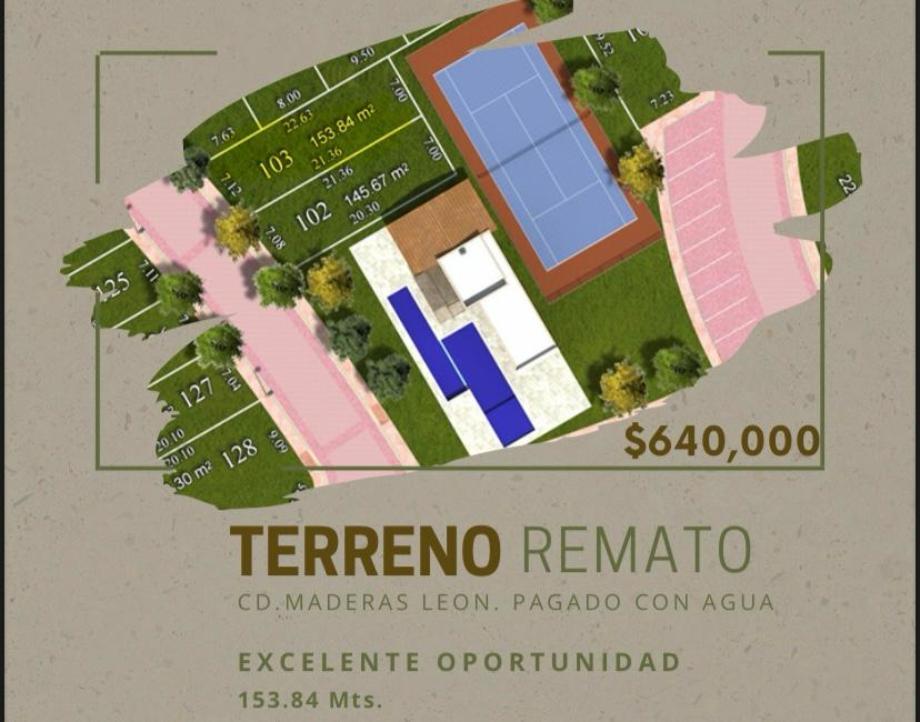 Imagen de terreno en venta en ciudad maderas, león, guanajuato