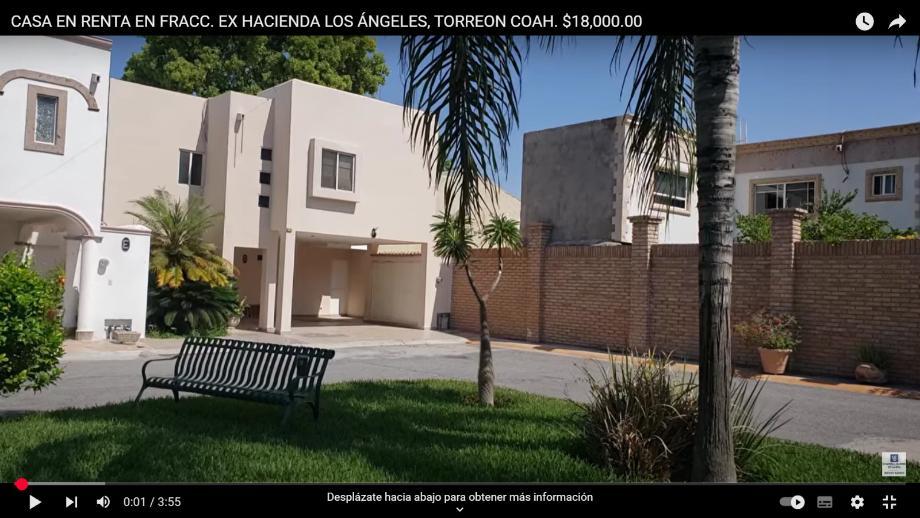 Imagen de casa en renta en ex hacienda los ángeles, torreón, coahuila de zaragoza