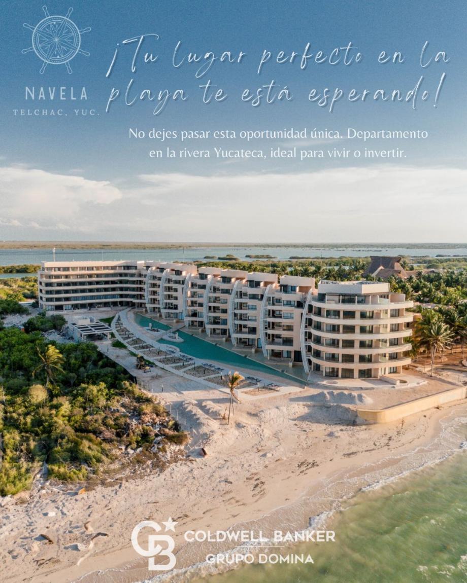 Imagen de departamento en venta en telchac puerto, telchac puerto, yucatán