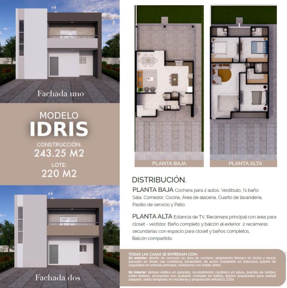 Imagen de casa en venta en toreos residencial, ciudad juárez, chihuahua