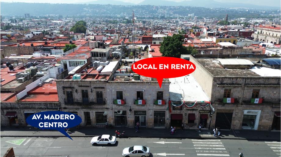 Imagen de local en renta en centro histórico, morelia, michoacán de ocampo