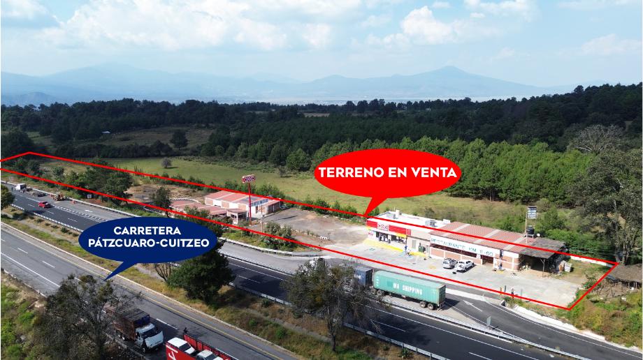 Imagen de terreno en venta en potrero del agua, pátzcuaro, michoacán de ocampo