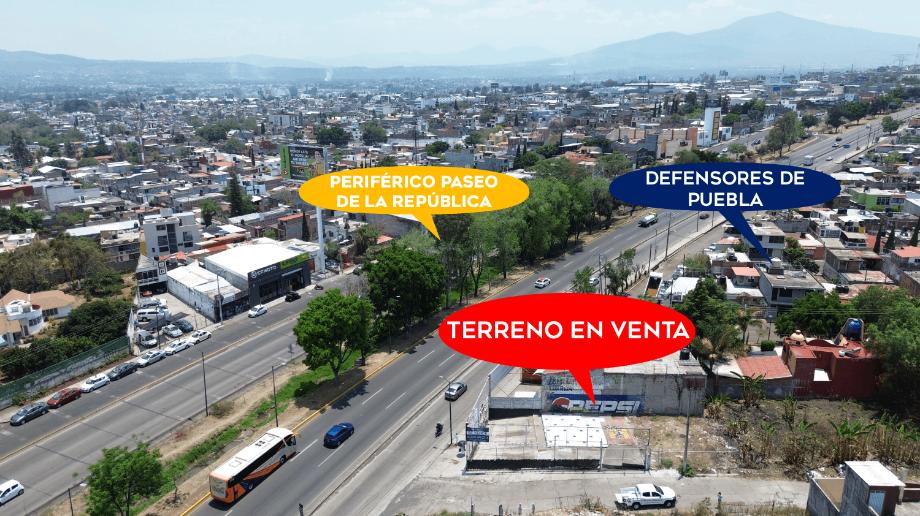 Imagen de terreno en venta en defensores de puebla, morelia, michoacán de ocampo
