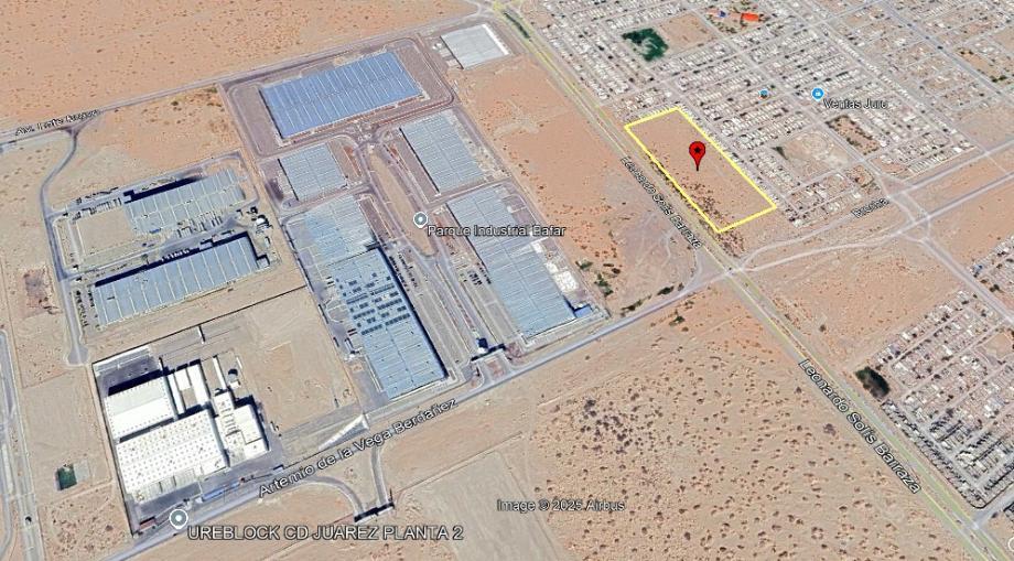 Imagen de terreno en venta en arecas, juárez, chihuahua