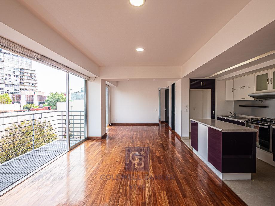 Imagen de departamento en renta en santa cruz atoyac, benito juárez, ciudad de méxico