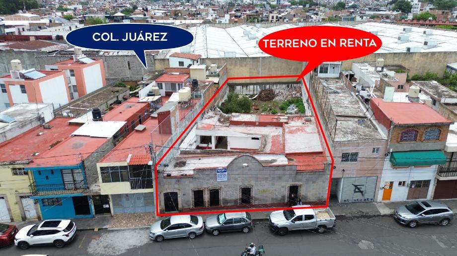 Imagen de terreno en renta en juárez, morelia, michoacán de ocampo