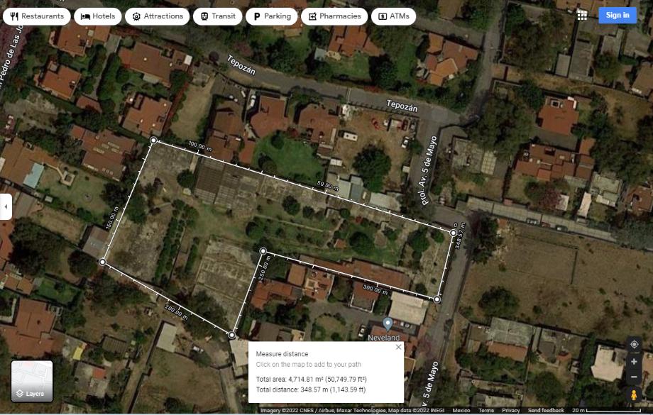 Imagen de terreno en venta en ampliación tepepan, xochimilco, ciudad de méxico