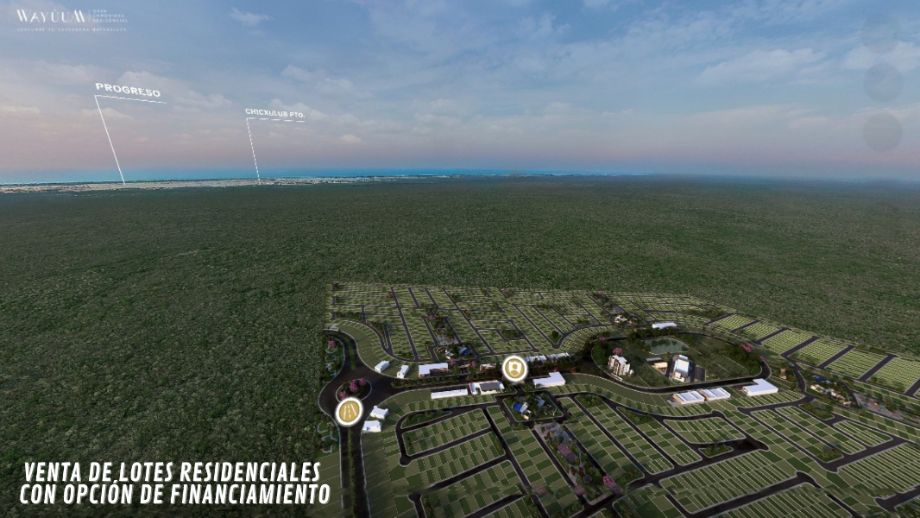 Imagen de terreno en venta en chicxulub puerto, progreso, yucatán