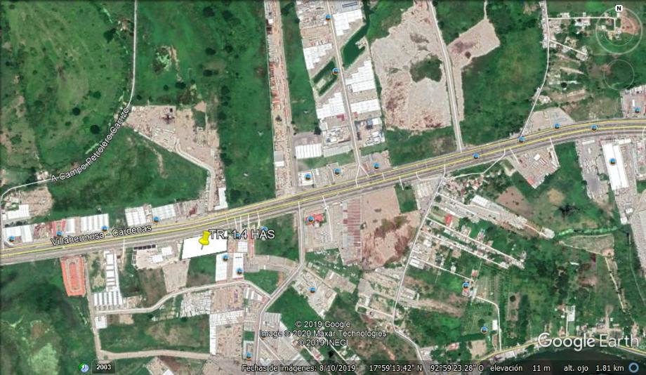 Imagen de terreno en renta en anacleto canabal 3ra. sección, centro, tabasco