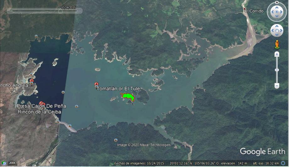 Imagen de terreno en renta en presa cajón de peña (la presa), tomatlán, jalisco