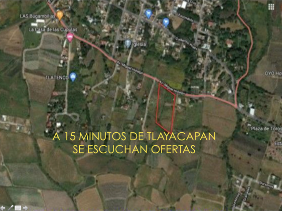 Imagen de terreno en venta en tlayacapan, tlayacapan, morelos