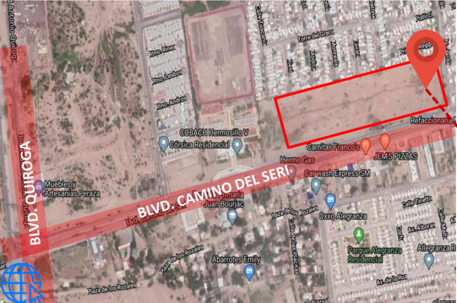 Imagen de terreno en venta en villa bonita, hermosillo, sonora