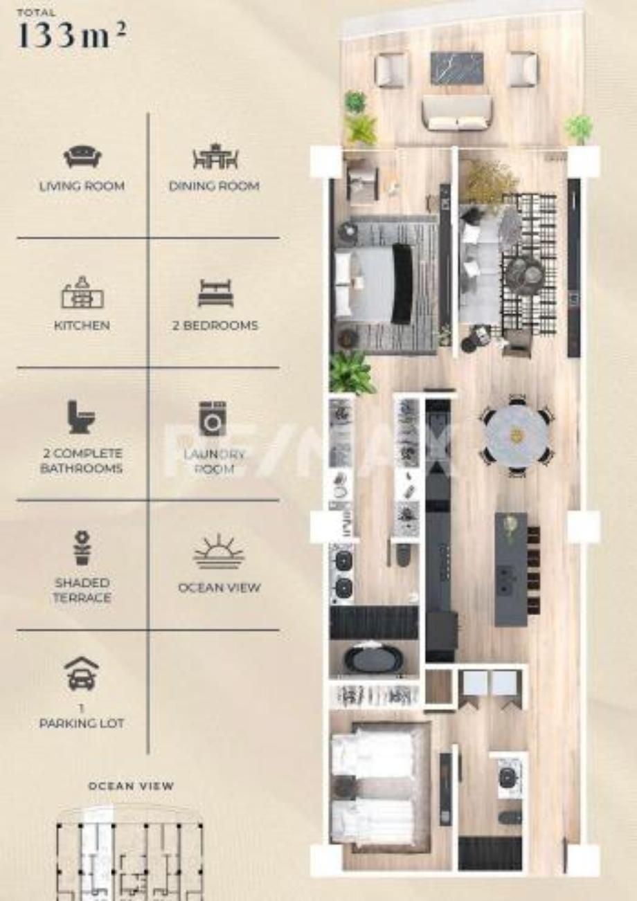 Imagen de departamento en venta en cerritos resort, mazatlán, sinaloa