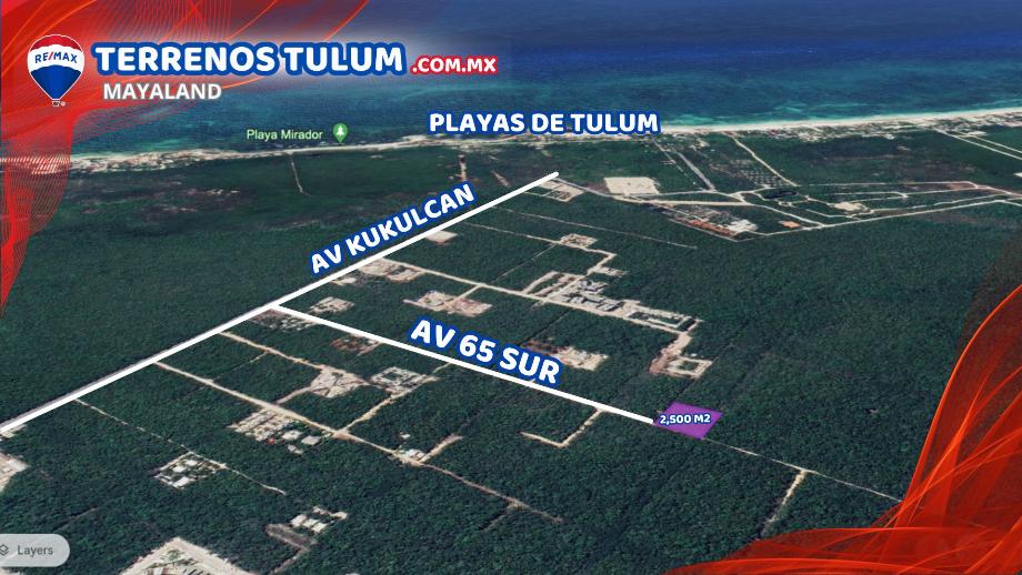 Imagen de terreno en venta en tulum centro, tulum, quintana roo