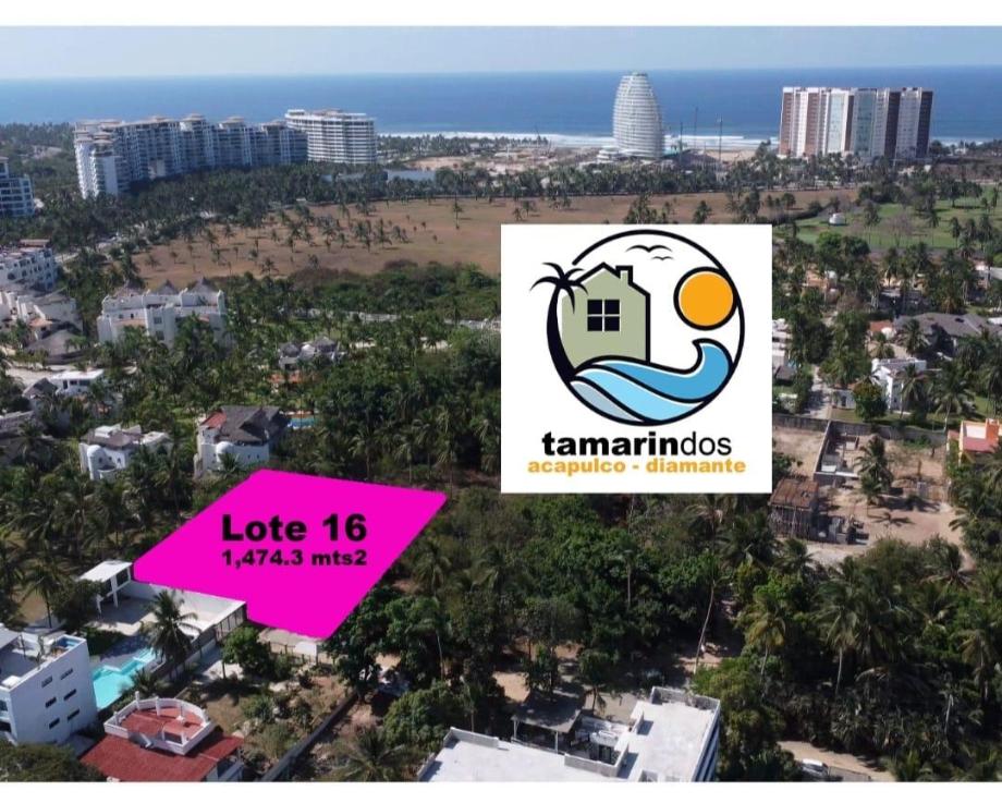 Imagen de terreno en venta en playa diamante, acapulco de juárez, guerrero