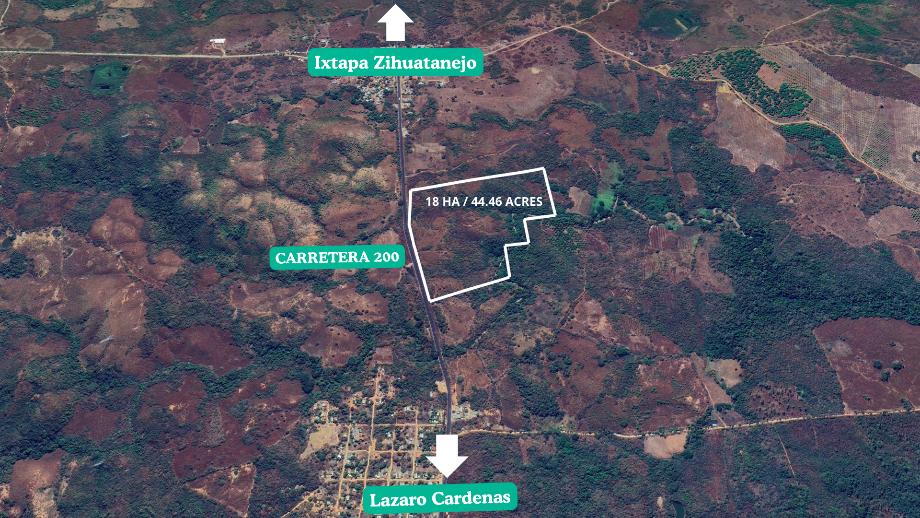 Imagen de terreno en venta en la saladita, la unión de isidoro montes de oca, guerrero