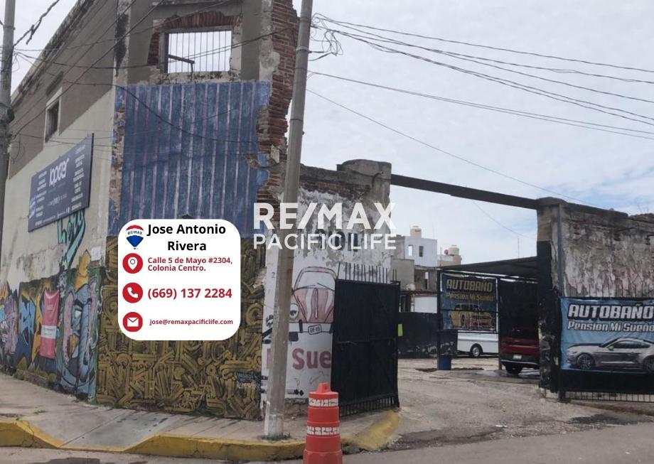 Imagen de terreno en venta en centro, mazatlán, sinaloa