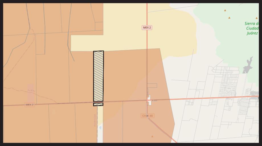 Imagen de terreno en venta en campestre, juárez, chihuahua