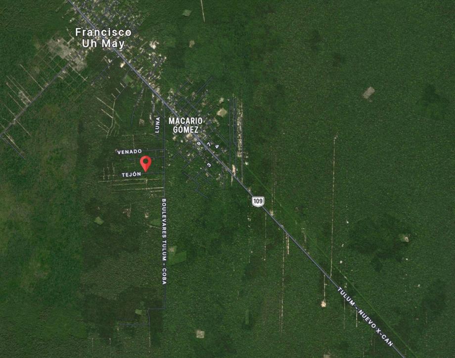 Imagen de terreno en venta en francisco uh may, tulum, quintana roo