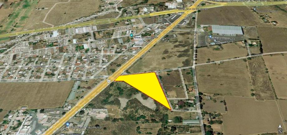 Imagen de terreno en venta en santa cruz de las flores, tlajomulco de zúñiga, jalisco