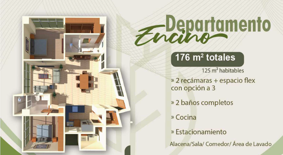Imagen de departamento en venta en el refugio, durango, durango