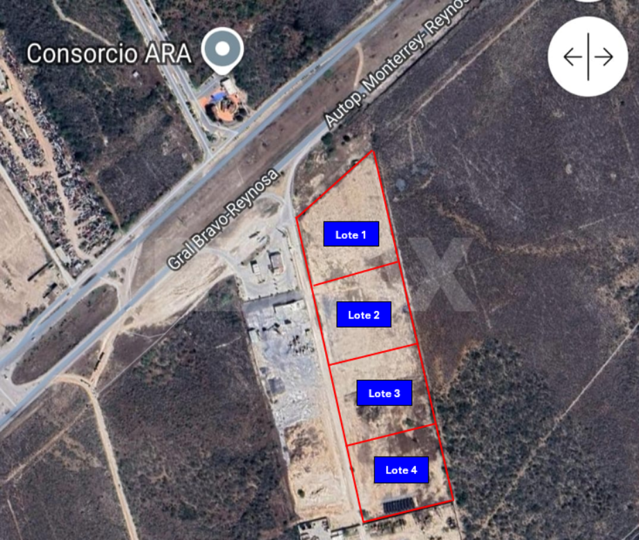 Imagen de terreno en renta en san valentín, reynosa, tamaulipas