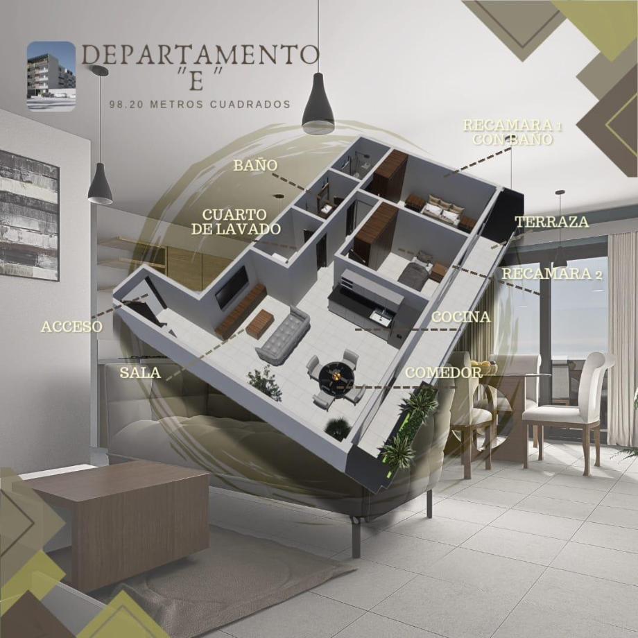 Imagen de departamento en venta en j guadalupe rodriguez, durango, durango