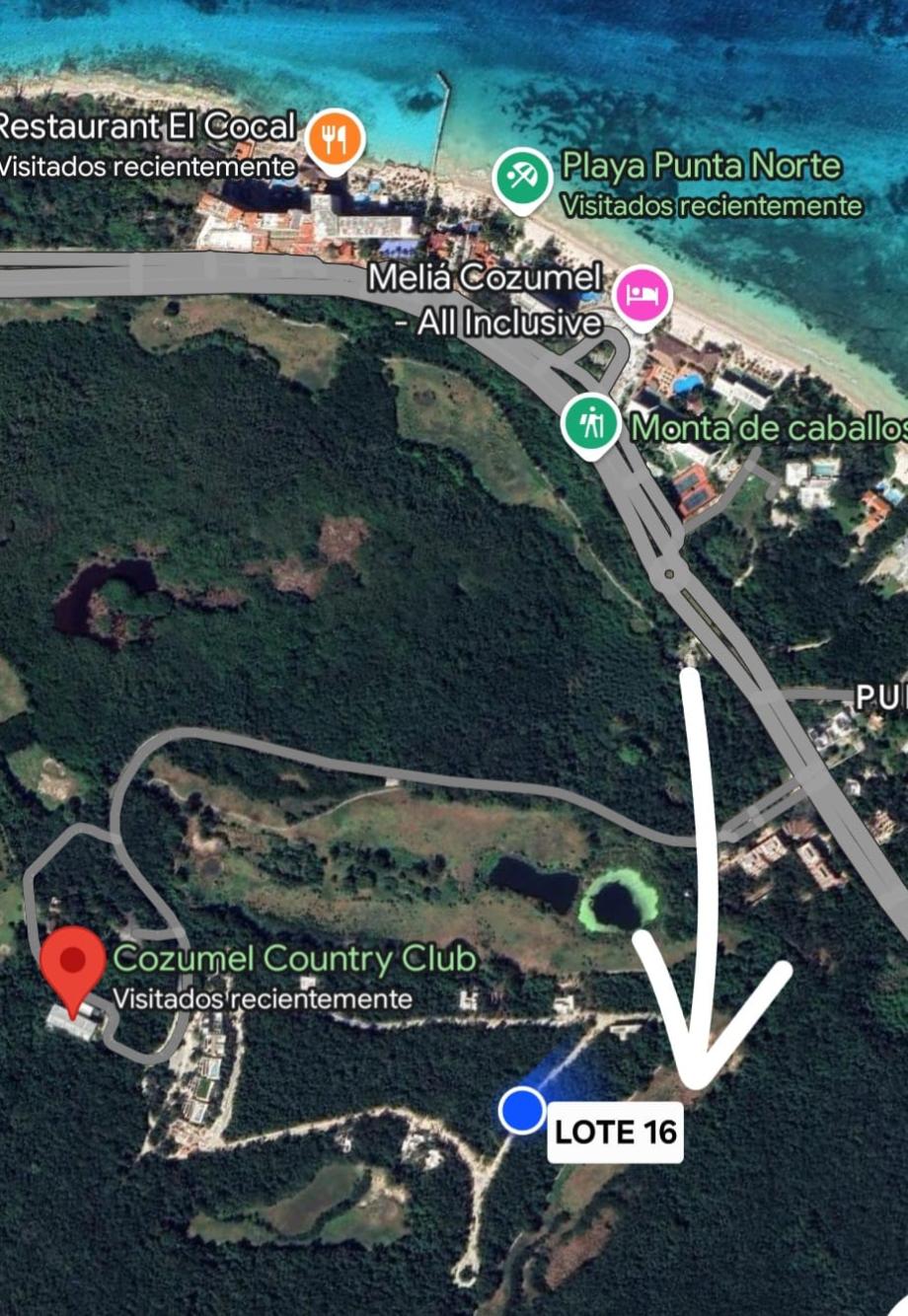 Imagen de terreno en venta en cozumel centro, cozumel, quintana roo