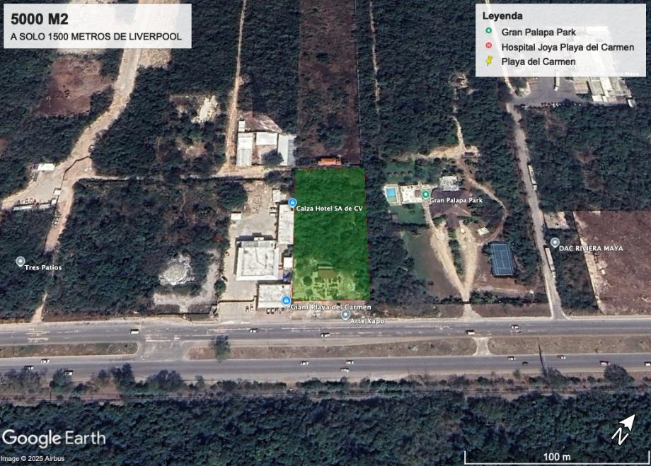 Imagen de terreno en venta en campestre, solidaridad, quintana roo