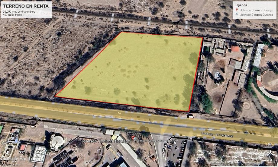 Imagen de terreno en renta en hacienda san martina, durango, durango