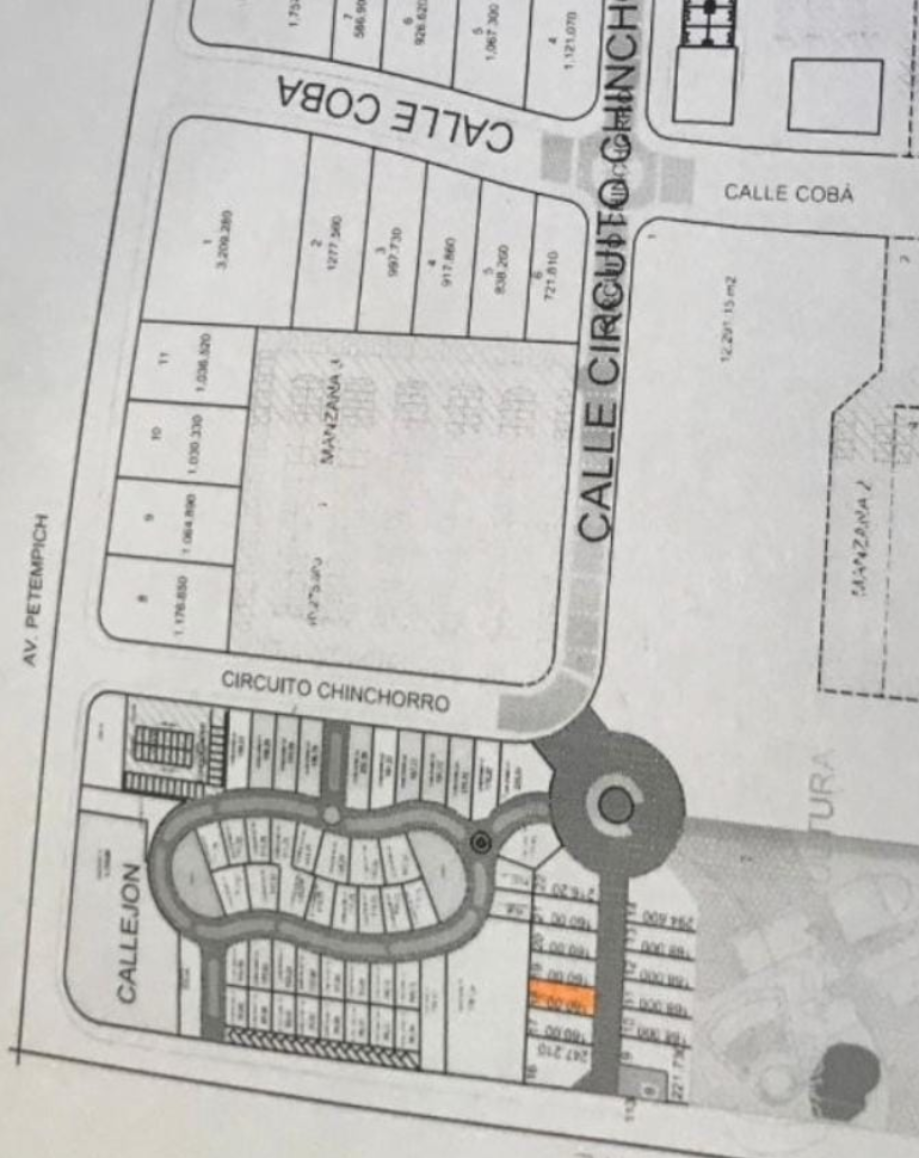 Imagen de terreno en venta en cruz de servicios, solidaridad, quintana roo