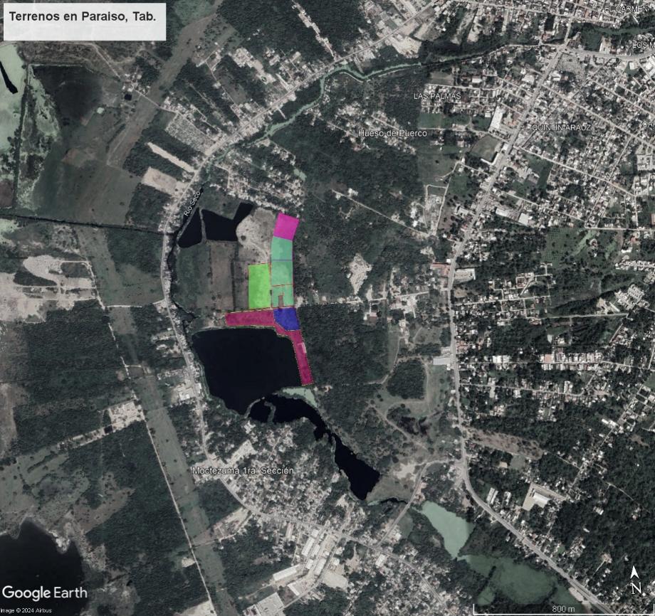 Imagen de terreno en renta en quintín arauz, paraíso, tabasco