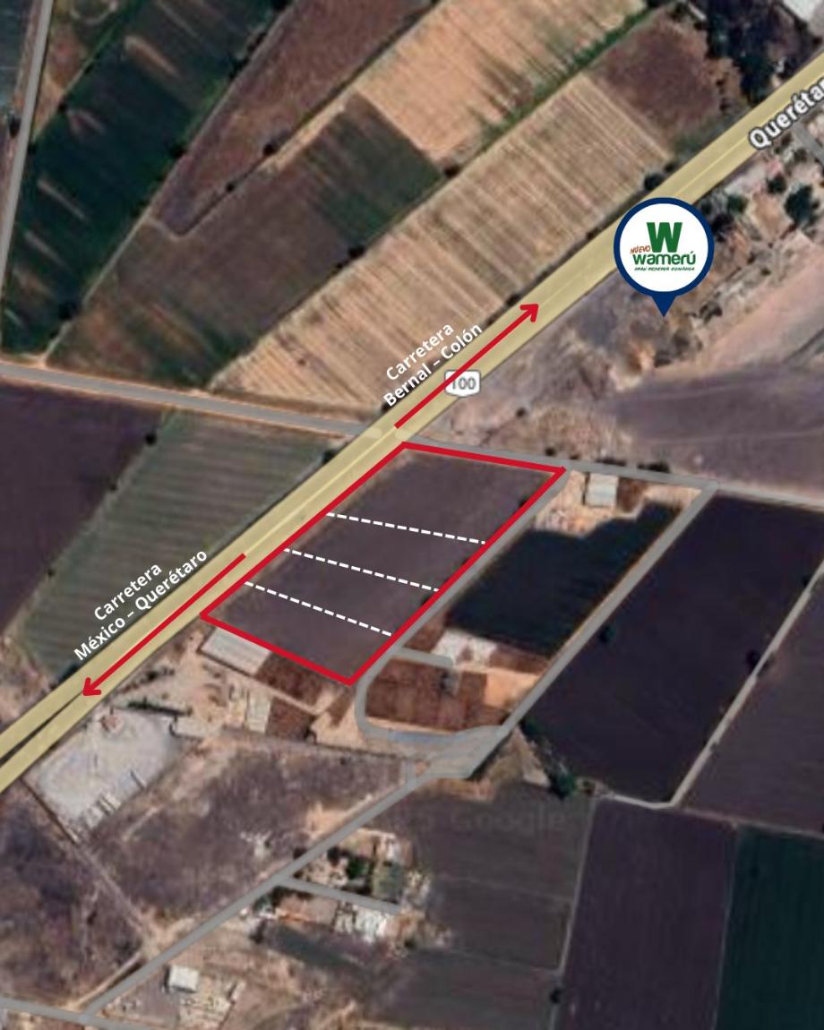 Imagen de terreno en renta en el paraíso, el marqués, querétaro