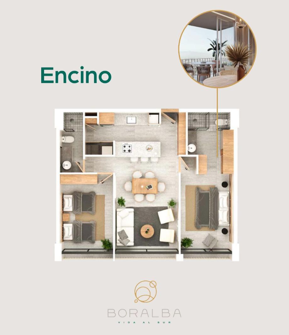 Imagen de departamento en venta en la tijera, tlajomulco de zúñiga, jalisco