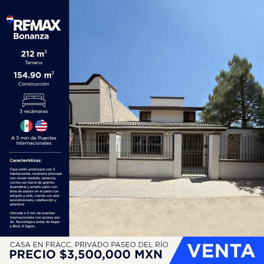 Imagen de casa en venta en partido doblado, juárez, chihuahua