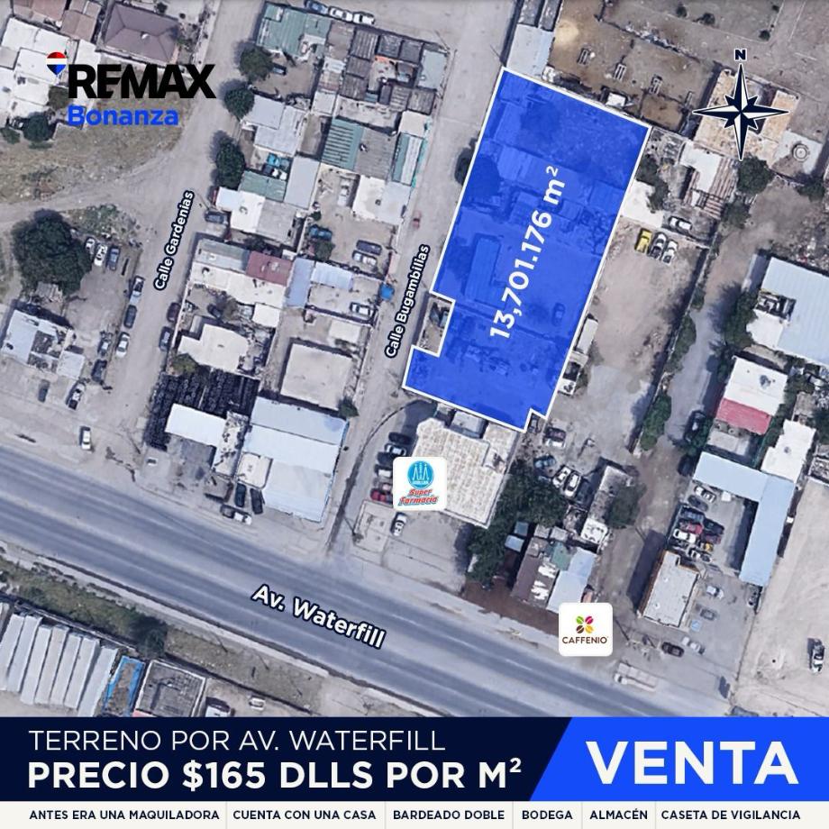 Imagen de terreno en venta en ciudad río bravo, juárez, chihuahua
