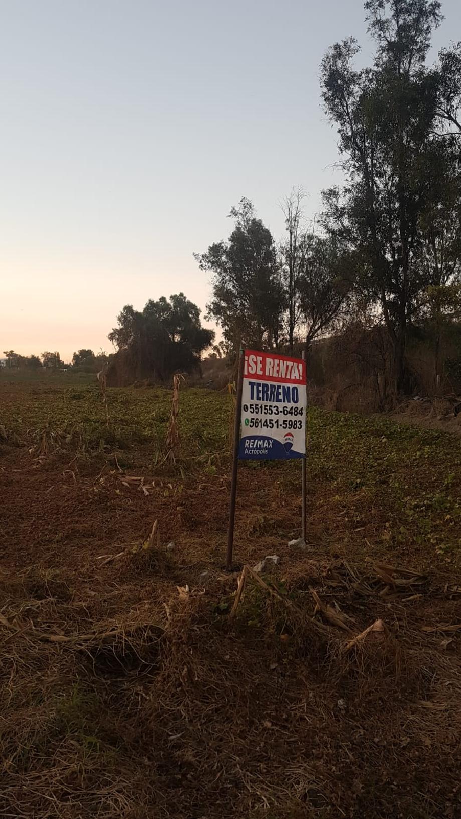 Imagen de terreno en renta en santa cruz, teoloyucan, estado de méxico