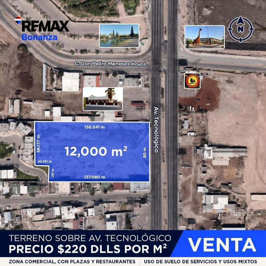 Imagen de terreno en venta en panamericano i, juárez, chihuahua