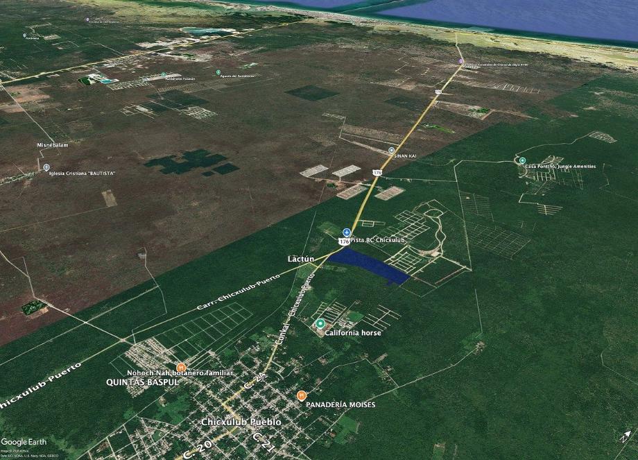 Imagen de terreno en venta en chicxulub, chicxulub pueblo, yucatán