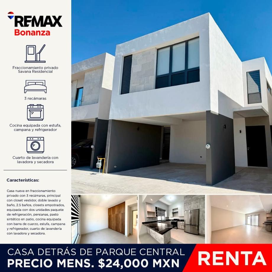 Imagen de casa en renta en partido iglesias, juárez, chihuahua