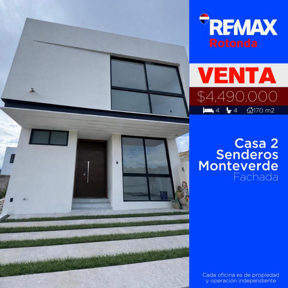 Imagen de casa en venta en senderos de monte verde, tlajomulco de zúñiga, jalisco