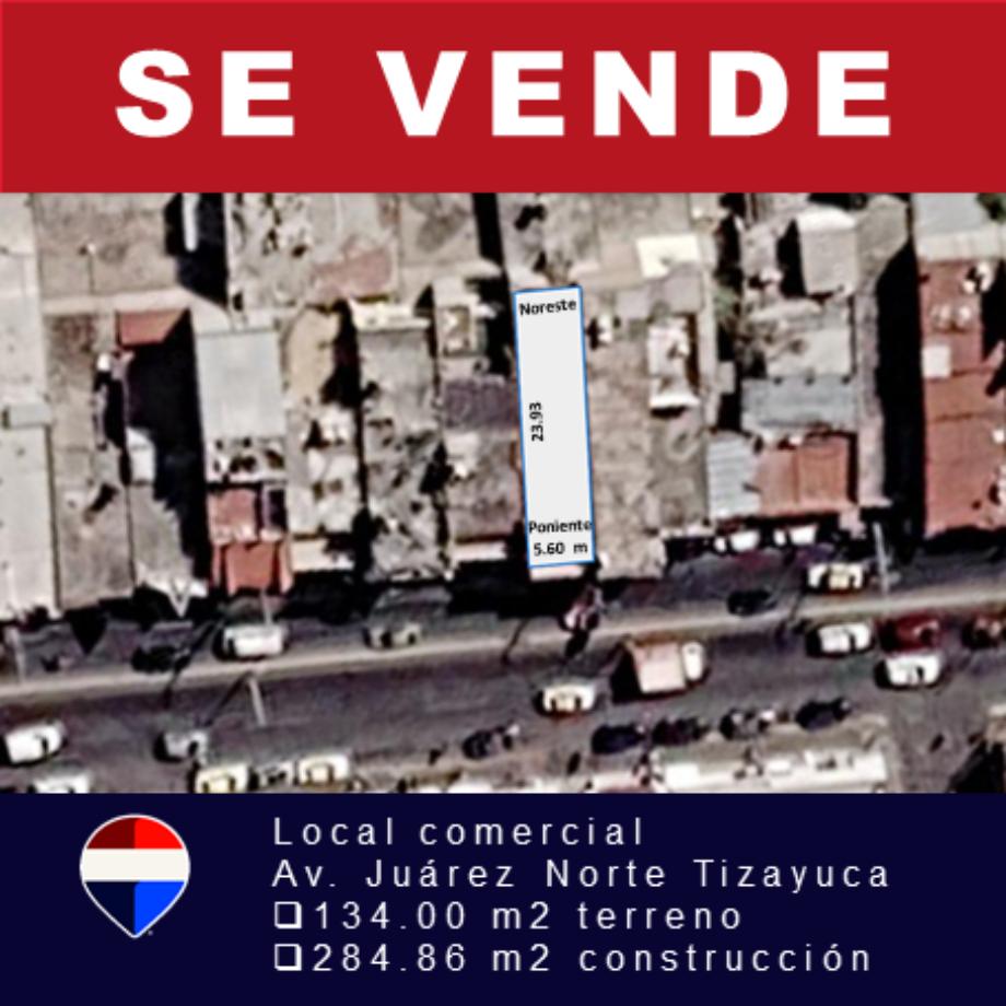 Imagen de local en venta en tizayuca centro, tizayuca, hidalgo