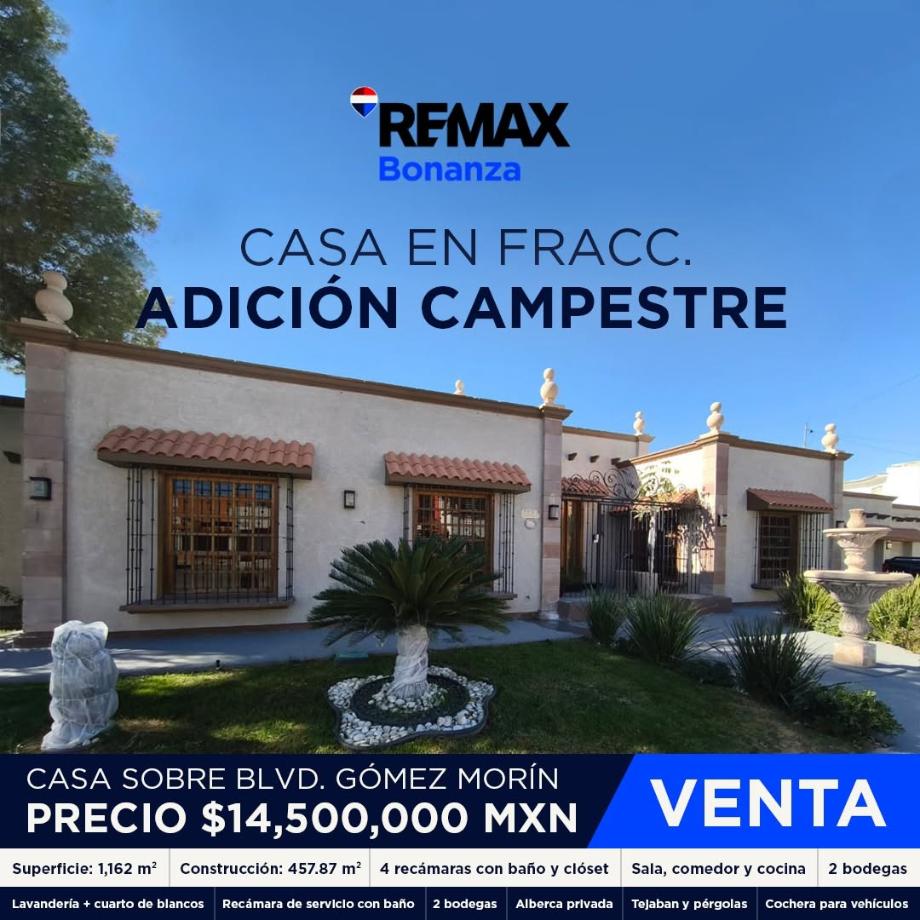 Imagen de casa en venta en jardines del seminario, juárez, chihuahua