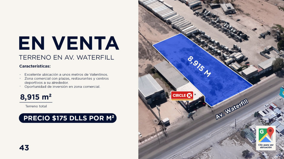 Imagen de terreno en venta en río grande, juárez, chihuahua