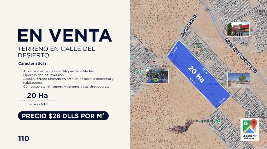 Imagen de terreno en venta en lomas del desierto i, juárez, chihuahua