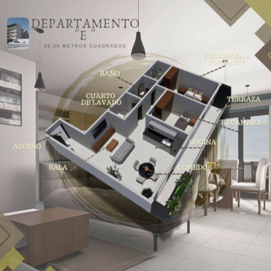 Imagen de departamento en venta en j guadalupe rodriguez, durango, durango