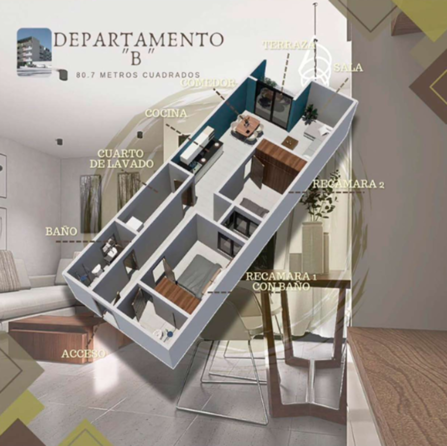 Imagen de departamento en venta en j guadalupe rodriguez, durango, durango