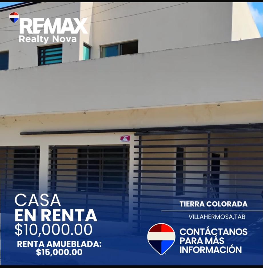 Imagen de casa en renta en tierra colorada, centro, tabasco
